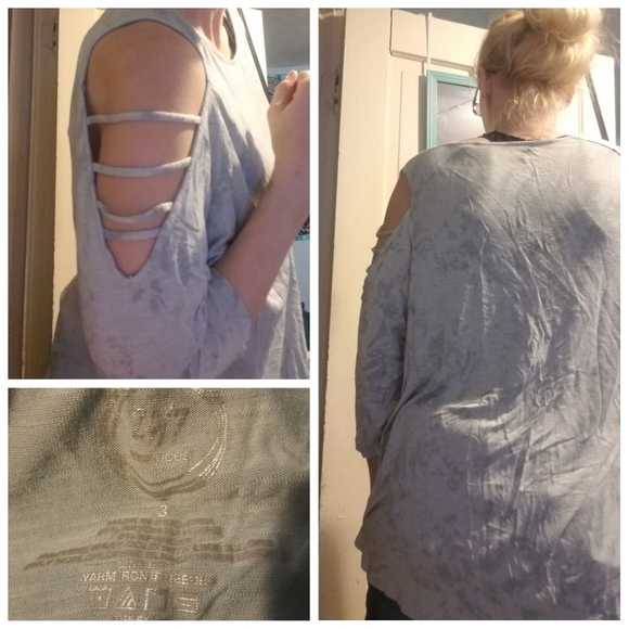 Set of 3 Teal Plus size blouses tops - Picture 7 of 7